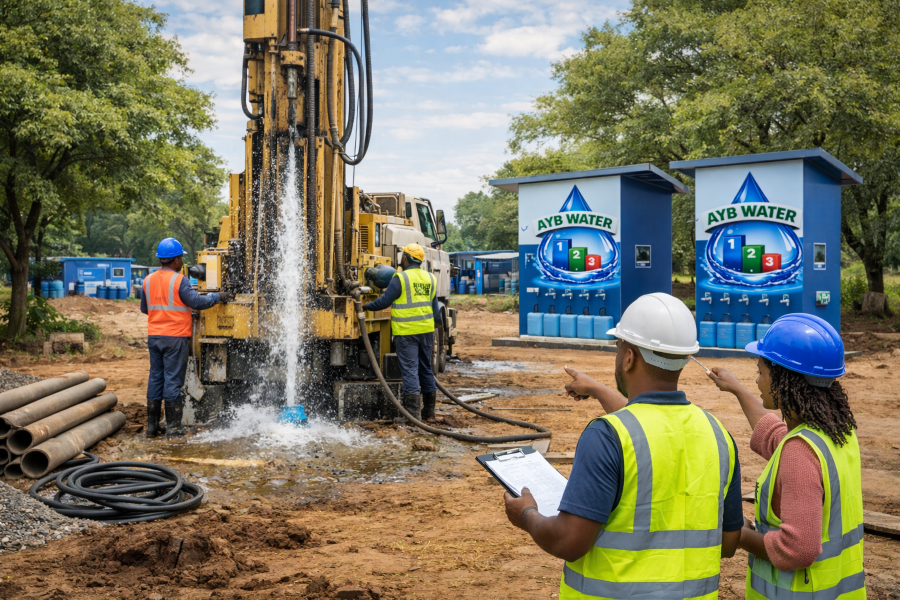 Borehole operational system project site